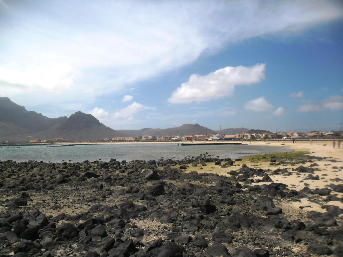 Laginha Beach Guest House Mindelo Exteriör bild